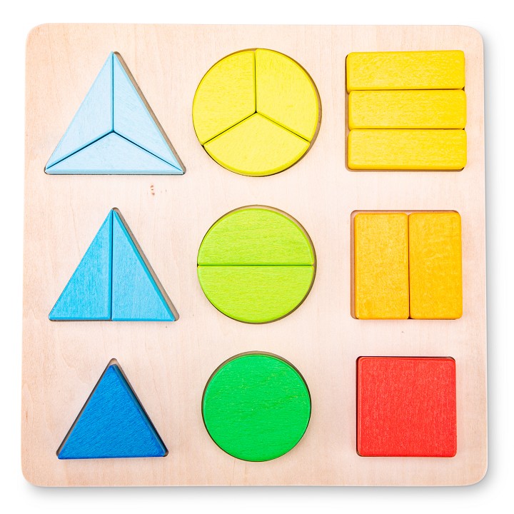 New Classic Toys - Geometrische Vormenpuzzel bord